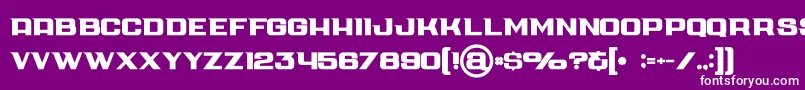 Lisätietoja Cubebold-fontista Cubebold-fontti – valkoiset fontit violetilla taustalla