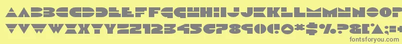Więcej informacji o czcionce Discoduckexpand Czcionka Discoduckexpand – szare czcionki na żółtym tle