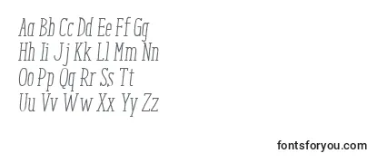 Review of the EnyoSlabRegularItalic Font