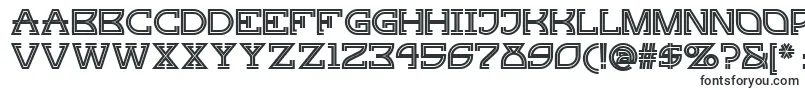 Шрифт Ginger ffy – технические шрифты