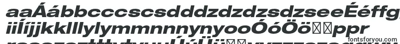 HelveticaneueltstdHvexo-fontti – unkarilaiset fontit