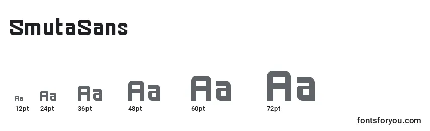 5mutaSans Font Sizes