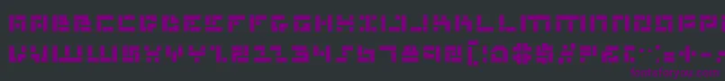 Mmanb Font – Purple Fonts on Black Background