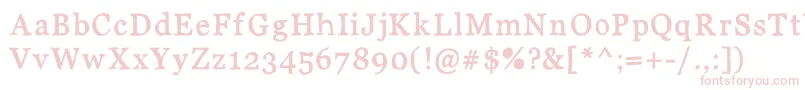 フォントJdCarnivalBlack – ピンクのフォント