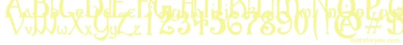 GothicBirthdayCake Font – Yellow Fonts