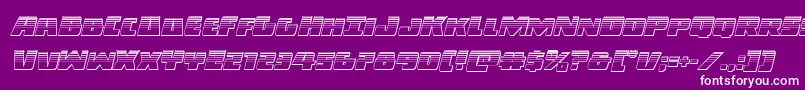 Darkallianceplatital Font – White Fonts on Purple Background