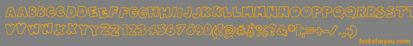 More about Robingraffiti Font Robingraffiti Font – Orange Fonts on Gray Background