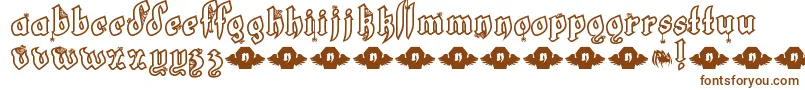 LtWhiteFang Font – Brown Fonts