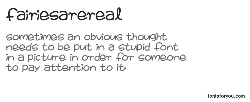 FairiesAreReal Font