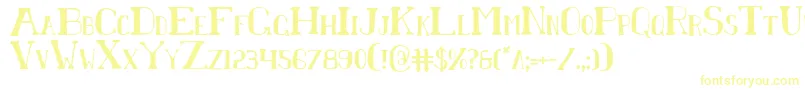 Chardinc-fontti – keltaiset fontit