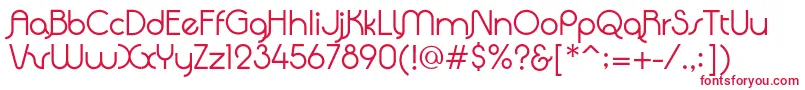 QuadrantaRegular Font – Red Fonts