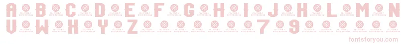 TeamJersey97Demo Font – Pink Fonts on White Background
