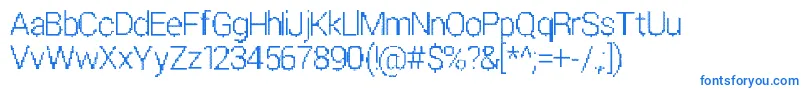 ParametricGlitch Font – Blue Fonts
