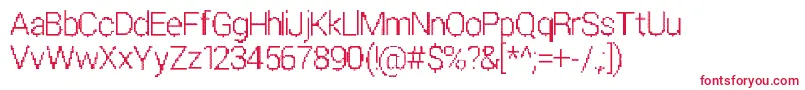 ParametricGlitch Font – Red Fonts