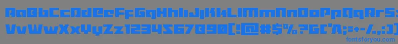 Saiba mais sobre a fonte Turbochargecond Fonte Turbochargecond – fontes azuis em um fundo cinza