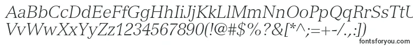 VersaillesltstdLightitalic Font – Yandex Fonts