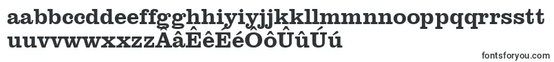 Шрифт ClarendonHeavyBt – фризские шрифты
