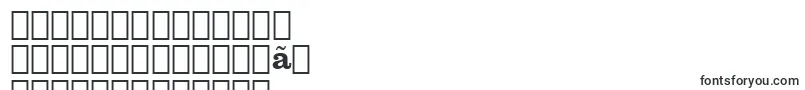 ClarendonHeavyBt-Schriftart – koreanische Schriften