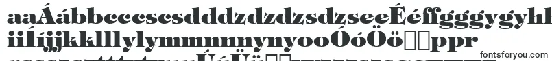 Шрифт TiffanyHeavyBt – венгерские шрифты