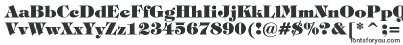 Шрифт TiffanyHeavyBt – жирные шрифты