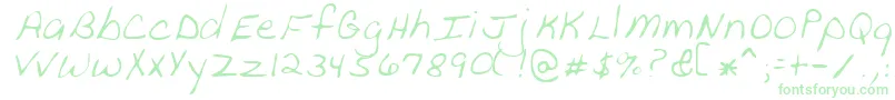 PeanutRegular Font – Green Fonts