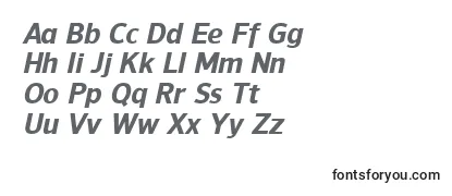 NuorderExtrabolditalic Font