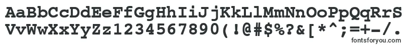 NtcouriervkBoldoblique Font – Standard Fonts