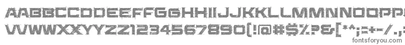 Шрифт Saucerbb – серые шрифты на белом фоне