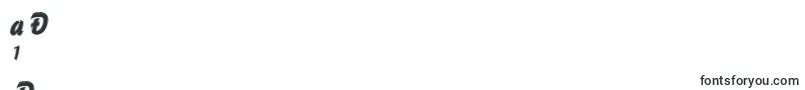 DsBisonOutline-Schriftart – kirgisische Schriften