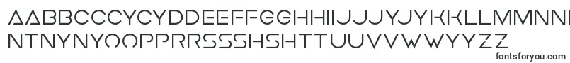 Шрифт Earthorbiter – руанда шрифты