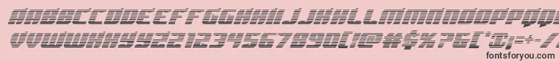 Spartacograd Font – Black Fonts on Pink Background