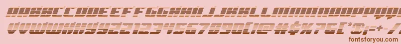 Spartacograd Font – Brown Fonts on Pink Background