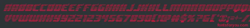 Spartacograd Font – Red Fonts on Black Background