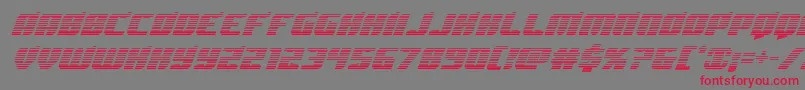 Spartacograd Font – Red Fonts on Gray Background