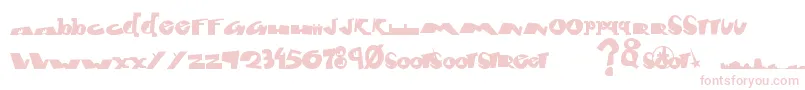 Fontcity Font – Pink Fonts on White Background