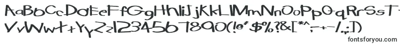 TabathaExBold-fontti – Alkavat T:lla olevat fontit