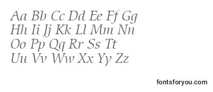 ItcCerigoLtBookItalic-fontti