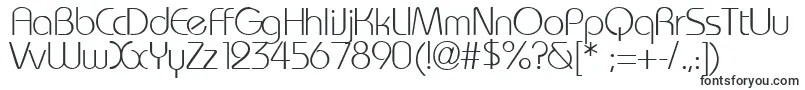 Washingtonmetro-fontti – terävät fontit