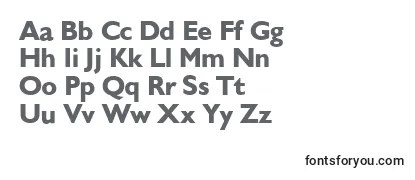 GibsonBold Font
