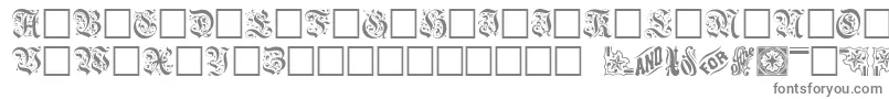 Weitere Informationen zur TrellaceCaps-Schriftart TrellaceCaps-Schriftart – Graue Schriften