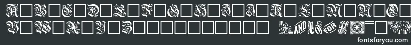 TrellaceCaps Font – White Fonts