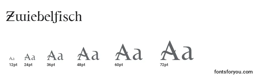 Размеры шрифта Zwiebelfisch