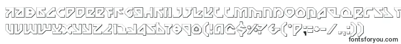 Шрифт Nostromo3D – высокотехнологичные шрифты