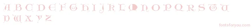 Unciogothic Font – Pink Fonts on White Background