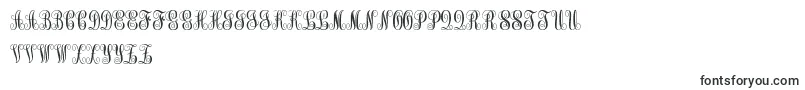 MonogramKkSc-fontti – englantilaiset fontit