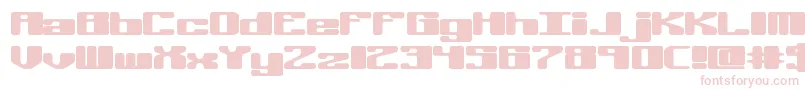 OffKilterRBrk Font – Pink Fonts on White Background