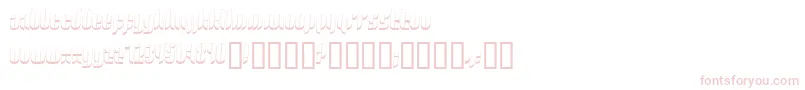 44479 Font – Pink Fonts on White Background