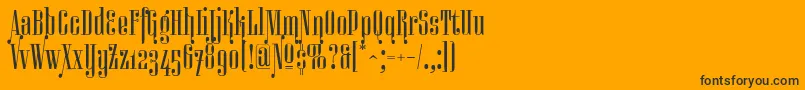 More about Miserichordiaaltc Font Miserichordiaaltc Font – Black Fonts on Orange Background