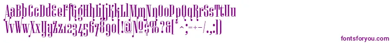 Miserichordiaaltc Font – Purple Fonts on White Background