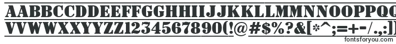 ASignboardtituldcfr-fontti – Serifeillä varustetut fontit